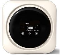 GWWBD Mini Tambour Mural 3,5 L Charge Frontale Machine à Laver entièrement Automatique très Efficace pour Voyage Appartements dortoirs Chaussettes sous-vêtements