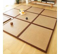 GWWBD Tatami traditionnel japonais - Tatami traditionnel en rotin - Tapis antidérapant et confortable pour salon, salle de jeux, chambre à coucher (taille : 120 x 180 cm, couleur : B)