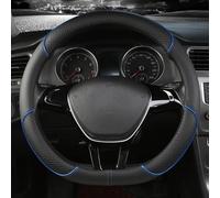 GwwEi6 Couvre Volant Voiture pour Peugeot Expert 2016 2017 2018 2019 2020 2021 2022,Antidérapante Respirant Durable Caches de Volant Accessoires Auto Interieur,B-Blue-Type D