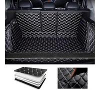 GWWHU Tapis de Coffre de Voiture pour Citroen DS5 2012-2018, Facile à Entretenir Housse Protection Coffre Voiture Accessoires de Voiture,B Black Beige