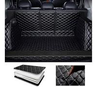 GWWHU Tapis de Coffre pour Citroën DS5 2012-2018, Facile à Entretenir, Housse Protection Coffre Voiture, A Black