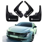 GWWXM Bavettes pour Auto pour Peugeot 508 SW 2018-2023,avec Emblèmes Logo Garde-Boue Voiture Bavettes Avant Arrière Bavettes de Voiture Imperméable Anti-Eclaboussures Auto Accessoires