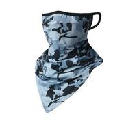 Gwy431 Gwy431 Cache-cou coupe-vent léger respirant pour le visage, gris clair, taille unique