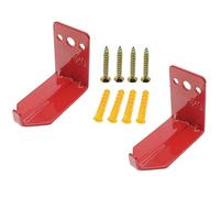 GWYAN Lot de 2 supports d'extincteur avec support de roulement de 9 kg avec vis de montage et manchons d'extension (7,4 x 3,9 x 6 cm)