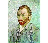 GWYDYB Célèbre peintre Vincent van Gogh 5D DIY Diamond Painting - Van Gogh Self Portrait - Diamant Broderie Mosaïque Point De Croix Décor À La Maison 40×50cm