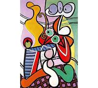 GWYDYB DIY 5D Diamond Painting Kits, Pablo Picasso Célèbre Peinture - Nature Morte - Décoration Murale 40×50cm