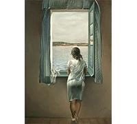 GWYDYB Peinture par numéros pour adultes Kit de peinture à l'huile bricolage Creative Home Art Decor - Salvador Dali Paintings - Showcase