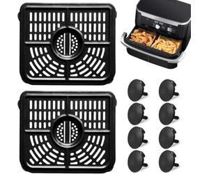 GWYXC Pièces de rechange pour friteuse à air Ninja Foodi FlexDrawer Dual Zone Hot 10,4 l 7 en 1 AF500EUCP 6 en 1 6 l AF550EU, 2 accessoires pour friteuse à air comprimé