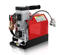 GX PUMP CS2 Compresseur d'air portable PCP, Pompe PCP électrique, 4500Psi / 30 Mpa, sans huile, alimenté par la voiture 12V DC ou la maison 220V AC avec adaptateur, Paintball/Scuba Compressor
