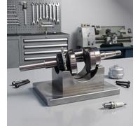 GX100 Arbre de sortie du moteur 15,8 mm Vilebrequin irecte pour équipement électrique - Pièce de rechange en métal robuste pour machines de jardin et outils agricoles