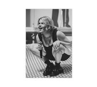 GXAFHJ Exclusive Art Poster sur toile représentant le jeune chanteur Zaho De Sagazan - Décoration pour chambre à coucher, bureau, chambre - 50 x 75 cm