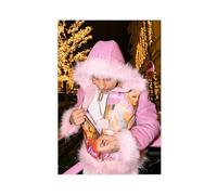 GXAFHJ Exclusive Art Poster sur toile représentant le rappeur Zola - Décoration murale pour salon, chambre à coucher - 50 x 75 cm