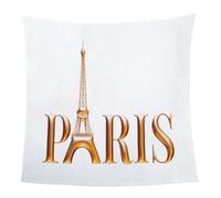 GXBDYD Couverture Polaire en Microfibre Conception Esthétique De La Tour Eiffel 3D Imprimée Douce Fluffy Flanelle Couverture De Lit Plaid Canapé Convient Adultes Et Enfants Rester Chaud en Hiver 80X1
