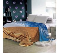 GXBDYD Couverture Polaire en Microfibre Pyramide D'Architecture Classique 3D Imprimée Douce Fluffy Flanelle Couverture De Lit Plaid Canapé Convient Adultes Et Enfants Rester Chaud en Hiver 180X220cm
