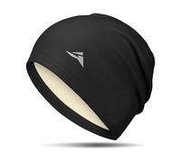 GXCROR Bonnet en polaire Flexfit pour l'hiver, casquette de cyclisme, équipement de course réfléchissant