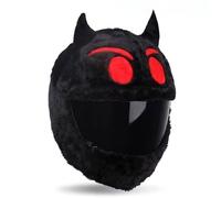 Gxdamxz Housse Casque Moto Deco Couvre, Peluche Hommes & Femmes - GXIND050-D
