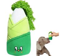 Gxdamxz Jouet Chien d'Occupation, Peluche Interactive en Forme de Pousse de Bambou pour Jeux de Flair, 25x9 cm Jouet d'Enrichissement pour Chiens