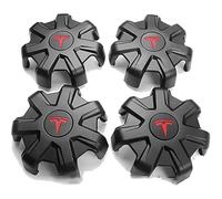 GXDFC 4 Pièces Auto Cache Moyeux pour Tesla Model 3 Model Y, Metallic Jante Couvre Centre Moyeu de Roue Décoration Remplacement Accessoires,Normal-D