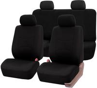 GXDFC Housse Siège Voiture pour Daewoo KALOS Hatchback (KLAS) 2002-2003 2004, Housses Siège Avant Arrière Coussin Couvre Respirant Surround Complet Protections,Black