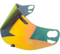 GXDFC Visière Casque Moto pour ARAI Tour CROSS3 TX3 XD4, Visière Anti-Buée Casque Remplacement de Visière de Lentille Casque de Bouclier Vent Moto,Normal-F Gold-Red