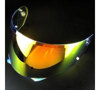 GXDFC Visière Casque Moto pour HJC HJ33 i90, Visière Anti-Buée Casque Remplacement de Visière de Lentille Casque de Bouclier Vent Moto,Normal-Caurorared