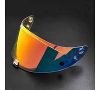 GXDFC Visière Casque Moto pour HJC Lens Rpha11 Rpha70 Venom Clown 1/2/3/4, Visière Anti-Buée Casque Remplacement de Visière de Lentille Casque de Bouclier Vent Moto,Normal-I Aurora Red