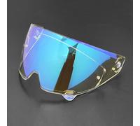 GXDFC Visière Casque Moto pour RUROC Atlas 3.0 4.0, Visière Anti-Buée Casque Remplacement de Visière de Lentille Casque de Bouclier Vent Moto,Normal-Aaurorablue