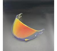 GXDFC Visière Casque Moto pour Shark Spartan/Skwal 1/2 / D-Skwal, Visière Anti-Buée Casque Remplacement de Visière de Lentille Casque de Bouclier Vent Moto,Normal-D Aurora Red