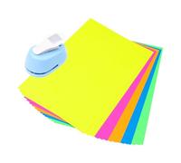 Gxdqxxd 16 Pièces Perforatrice Timbre Papier Outil Découpe Carte Artisanat Cartonnage Matériau Pp Métal Fonction Bordure Décoratif Adapté à Journaux Scrapbook