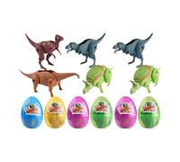 Gxdqxxd Lot de 12 œufs de Dinosaures Déformables et Transformables, Jouets éducatifs en Polypropylène (PP), Parfaits pour Les Jeux des Parents et Les Fêtes D&, Style B