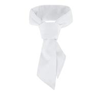 GXGM 1 Pièce Cravate sweat du chef Serviette de sudation de serveur de restauration de cuisine Veste cuisine tours de cou de cuisinier (Blanc)