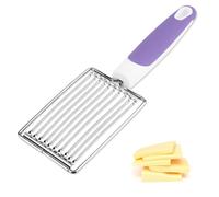 GXGM 1 Pièce Trancheur à Tomates,Coupe-tomates en Acier Inoxydable, Coupe Tomates en Tranches Cuits Coupe-Jambon Cuisine Pragmatique Tomate Fromage Oeuf Bouilli Outils de Coupe