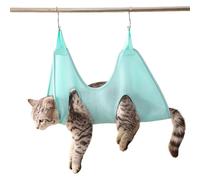 GXGM 1 Pièces Harnais pour Chat, Support de Toilettage pour Animal Domestique, Harnais de Coupe des Griffes pour Chien, pour Aider Les Chiens et Chats à Couper Les Griffes et Le Toilettage du Bain