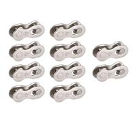 GXGM 10 Pcs Chaîne de Vélo Maillons de Chaîne de VéloConnecteur de Chaîne Bicyclette de Fixation Rapide pour Maillons de Chaîne de Vélo 6-7-8 Vitesses