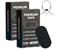 GXGM 2 Boîtes Anti Ronflement Efficace Puissant 60 Pièces, Dispositifs Anti-Ronflement - Breathe Right Mouth Tape For Sleeping Compatible Barbe - Améliore la Respiration Nocturne