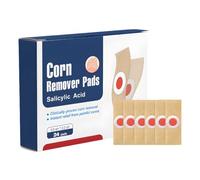 GXGM 24 Patchs Puissants Contre les Verrues Plantaire, Traitement Anti Verrue Plantaire,Idéal pour Verrues Traitement, Cors et Durillons, Favorise le Renouvellement Naturel de la Peau.