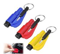 GXGM 3 Pièces Coupe Ceinture Brise Vitre - Brise Vitre Coupe Ceinture - Brise Vitre Voiture, pour Voiture Outil d'Évasion d'urgence