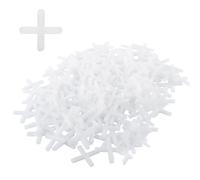 GXGM 300 Pièces Entretoises de Carrelage, 3mm Blanc Croisillons, Croisillon Carrelage Autonivelant, Entretoise en Plastique, Croisillons de Carrelage, pour les Carreaux de Mur et de Sol