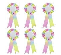 GXGM 6 Pièces hobby horse, hobby horse accessoire, hobby horse rosettes, rosettes de cheval, rosaces de cheval