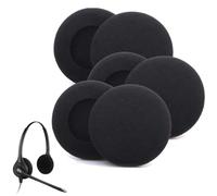 GXGM 6 Pièces Mousse Casque, Mousse Pour Casque Audio, Coussinets De Rechange Pour Casque Logitech H330 / H340 / H390 / H600 / H609 / H760,Protection Casque Audio