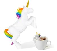 GXGM infuseur thé, passoires à thé, filtre à thé, infuseur à thé créatif animal, filtre à résidus de thé, passoire à thé à, licorne, 1 pièce
