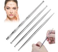 GXGM Lot de 4 stylos d'acupuncture pour acupuncture - Pour massage, pression des doigts et acupuncture et moxibustion