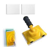 GXGM Paint Pad, Edge Painting Tool with Handle with Sponge Pads Replacement, perfect edge peinture,Edger Cutter Portable Angle Adjustable for Cutting Walls and Ceilings