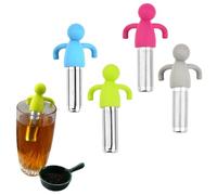 GXGM Set de 4 infuseur à thé,Boule a The, pour thé en Vrac, pour Verres, Tasses et théières Standards