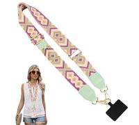 GXGM Universelle Cordon Telephone Portable Bandouliere Telephone Portable Dragonne Telephone Cou et Poignet Cordon Coque Téléphone Bandoulière Réglable pour Smartphones Appareil Photo