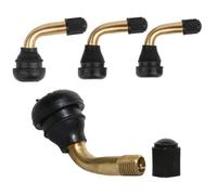 GXGM Valve Tubeless VTT, 4 Pièces Valves à Angle de 90 Degrés, Valve Tubeless, Convient aux Motos, Véhicules Électriques, Scooters, VTT