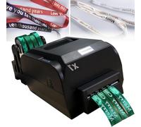 GXGSDM Imprimante à Ruban, imprimante à Ruban numérique, Largeur 12-20 mm, Vitesse d'impression 150 mm/s, méthode d'impression: Transfert Thermique, Prise en Charge de Plus de 50langues