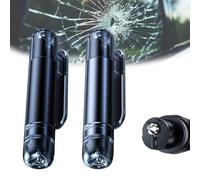 GXHNB Soyez Zen ZenSafe - Cassez la vitre. Coupez la Ceinture, Outil d'urgence Auto 2-en-1 Polyvalent (2pcs-b)