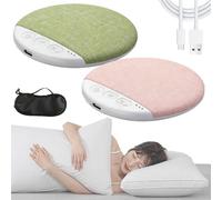 GXHNB Ultra-Thin Bluetooth Pillow Speaker with Bluetooth, Soft Immersive Sound Field, Sleep Ultra Thin Pillow Speakers, with Soothing Sounds & Sleep Timer for Side Sleepers & Deep Sleep (2pcs-c)