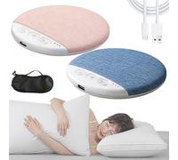 GXHNB Ultra-Thin Bluetooth Pillow Speaker with Bluetooth, Soft Immersive Sound Field, Sleep Ultra Thin Pillow Speakers, with Soothing Sounds & Sleep Timer for Side Sleepers & Deep Sleep (2pcs-a)